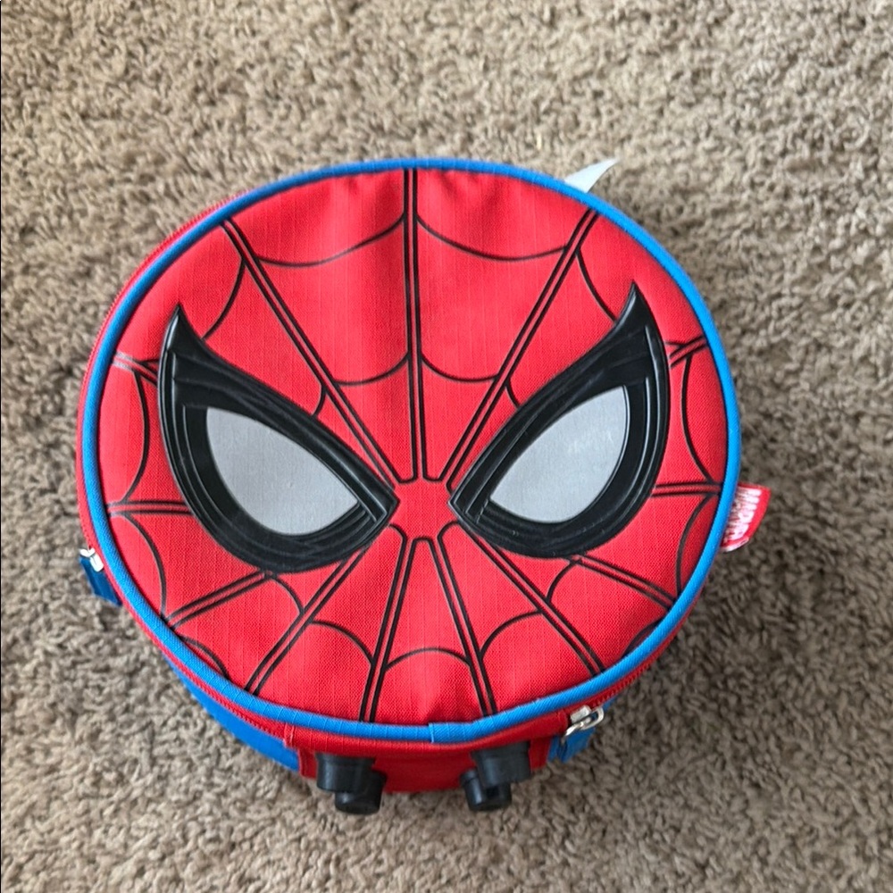 Spider-Man Red & Blue Kids Lunch Bag